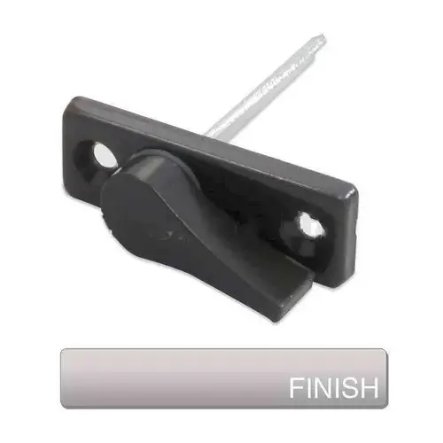Adams Rite 1000-21-32-130 Turn with Escutcheon and Pendicular Drive with 1-55/64" Spindle Aluminum Finish