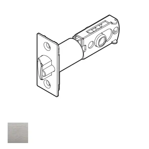 Kwikset 83520-26D Adjustable Latch (Square Drive)-SCAL Satin Chrome