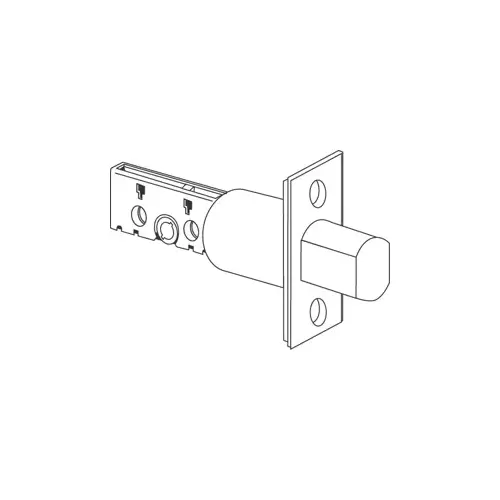 Schlage Commercial 12-632 613 B600 Series Square Corner Deadbolt with 3-3/4" Backset and 1-1/8" Face Oil Rubbed Bronze Finish