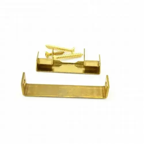 Schlage Commercial 39-030 605 Rabbeted Latch and Strike Kit Bright Brass Finish