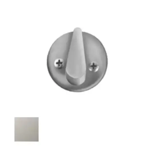 Yale Commercial GF1824 625 8800 Mortise Round Plate with Thumbturn with Screws, Bright Polished Chrome