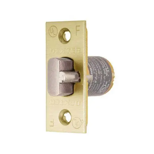 Dexter C2000DL605 C2000 2-3/8" Deadlatch, Bright Polished Brass