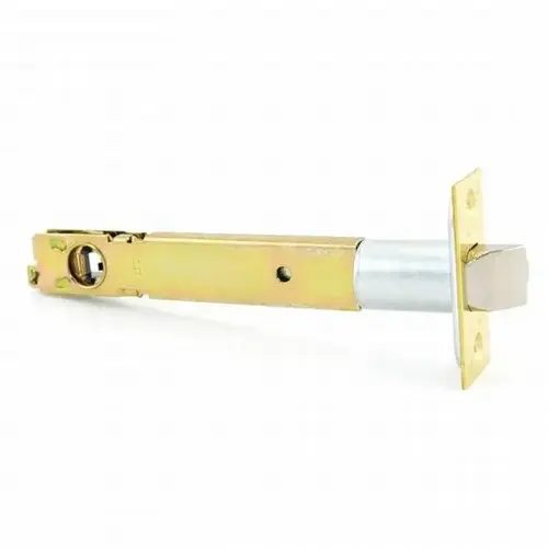 Schlage Commercial 16-132 605 S Series Square Corner Dead Latch with 5" Backset and 1-1/8" Face Bright Brass Finish