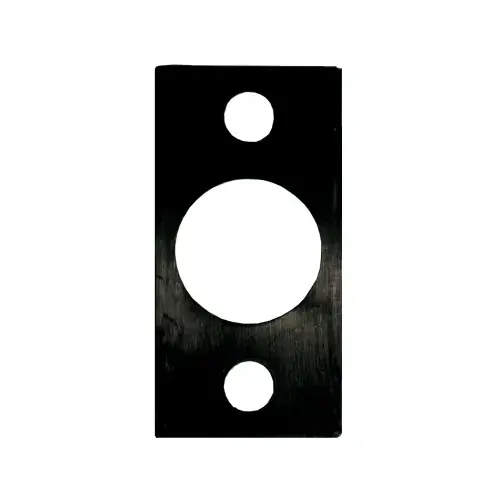 Schlage Residential A501878 A501-878 Latch Front Adapter Black Plastic Filler Plate