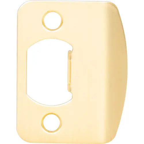 Stone Harbor Hardware 9501-4 2-1/4" Full Lip Round Corner Strike - Satin Brass