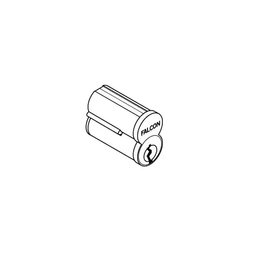 Falcon Lock C647 A 626 7-Pin Standard Uncombinated Core, Satin Chrome
