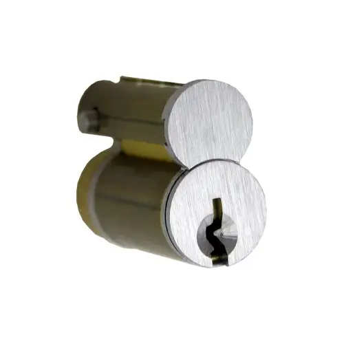 GMS LFIC-SCE-4 Schlage FSIC Core, E Keyway, 1-Bitted with 2 Keys, 606/US4 Satin Brass