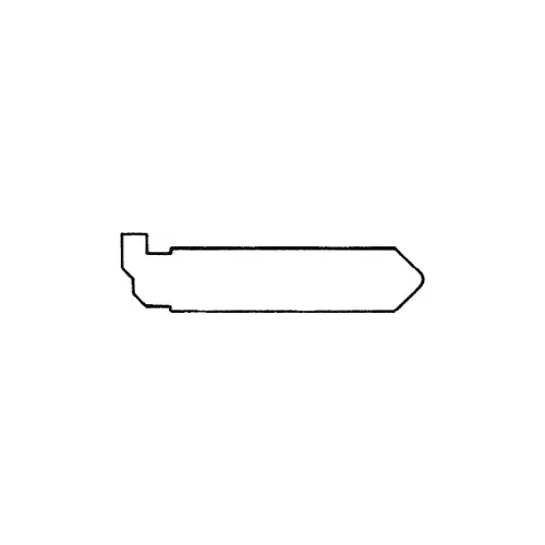 Medeco Security Locks CT-Y57 Tailpiece, Yale