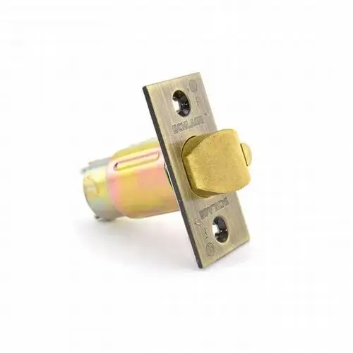 Schlage Commercial 11-096 609 A Series Square Corner Dead Latch with 2-3/4" Backset with 1-1/8" Face Satin Brass Finish