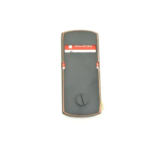 Schlage Commercial L283422643E Occupied or Vacant Coin Turn Sectional Indicator Aged Bronze Finish