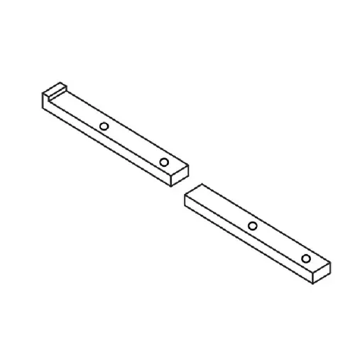 Yale Commercial F1198 Mortise Hook Spindle, 2-3/4"