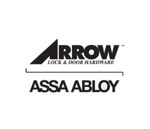 Arrow 114 4 Deadlatch, MK Series, 2-3/4" Backset, 2-1/4" x 1-1/8" Face, Square Corner, Satin Brass