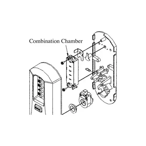 Kaba Access 74832-000-01 Simplex 5000 Series Combination Chamber