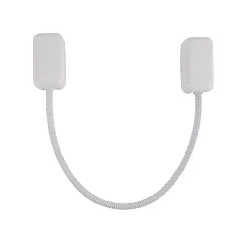 Keedex K-DLW 18IN ARMRD DR LP 1/4IN CON WHT 18 INCH ARMORED DOOR LOOP 1/4 INCH FLEXIBLE CONDUIT WHITE