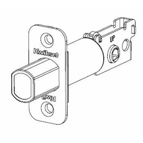 Kwikset 82732-3 Deadbolt Latch 2-3/4" Backset, Bright Polished Brass