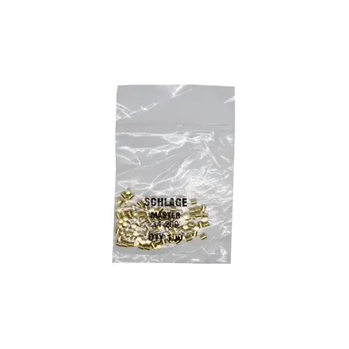 LAB SECURITY SCH34-209 KIT - #9 Schlage Master Pin .135, Polybag 100 Pins