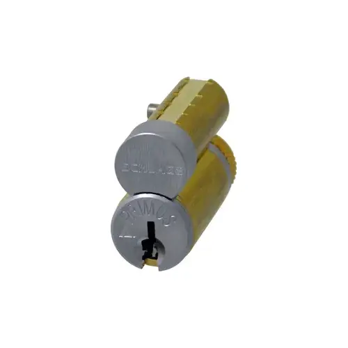 Schlage Lock 20-207S123P626-LKB FSIC Core Primus Everest S123 Subassembly, 0 Bitted, Less Key Blanks, No Finger Pins, Satin Chrome 626