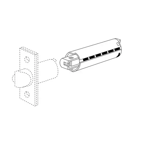 Yale Commercial 381AN 5300 Backset Extension