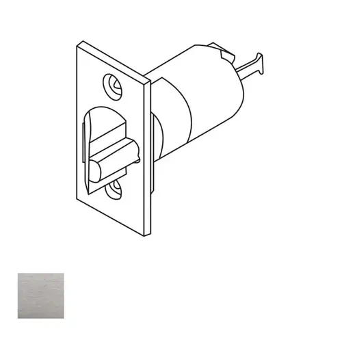 Corbin Russwin 599F92 626 CL3500/CL3800 2-3/8 Inch Backset Deadlocking Latch, Satin Chrome