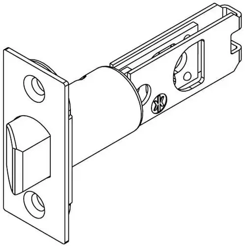 Kwikset 84290-26D Plainlatch 2-3/4"Backset UL, Satin Chrome