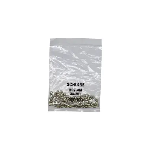 LAB SECURITY SCH34-301 KIT - #1 Schlage Bottom Pin .180, Polybag 100 Pins