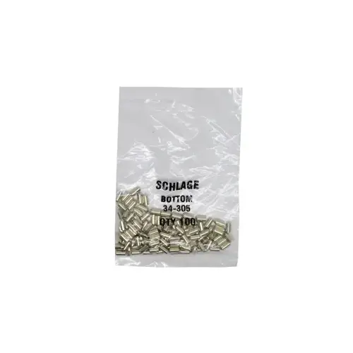 LAB SECURITY SCH34-305 KIT - #5 Schlage Bottom Pin .240, Polybag 100 Pins