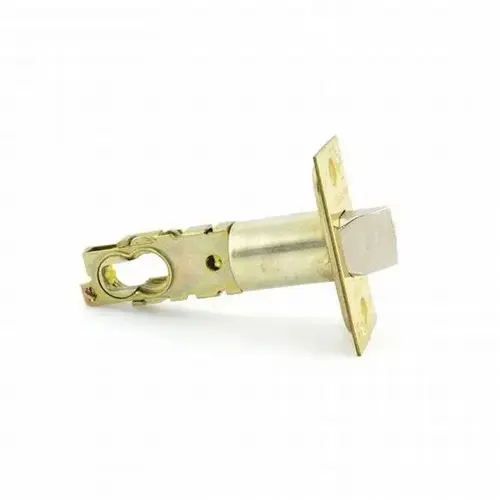 Schlage Commercial 16-228 605 S200 Series Square Corner Adjustable Dead Latch Bright Brass Finish