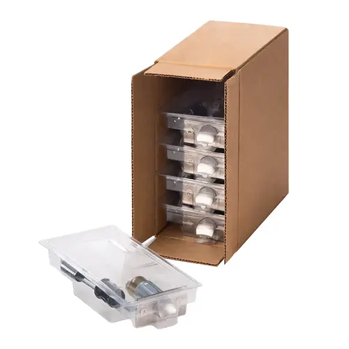 Schlage Commercial ALX FK 10 625 238 ALX Series Passage Function Kit with 2-3/8" Backset Latch Bright Chrome Finish