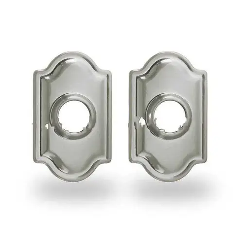 Yale Residential TRAD-ROSE-LEVER-15 Traditional Rosette for Lever, Satin Nickel