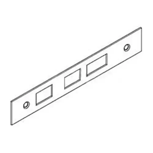 Corbin Russwin 402F31 606 ML2000 Armored Front for Deadbolt, Latchbolt, Toggle, Satin Brass