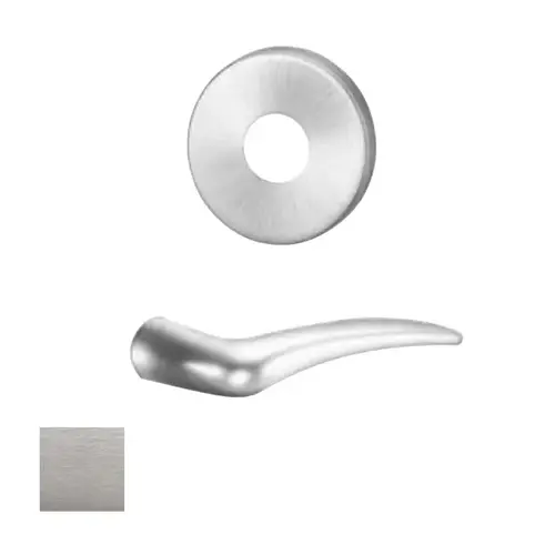 Sargent OS-8204-LNA-26D-LH 8200 Series 8204 Outside Trim Lever and Rose Satin Chrome