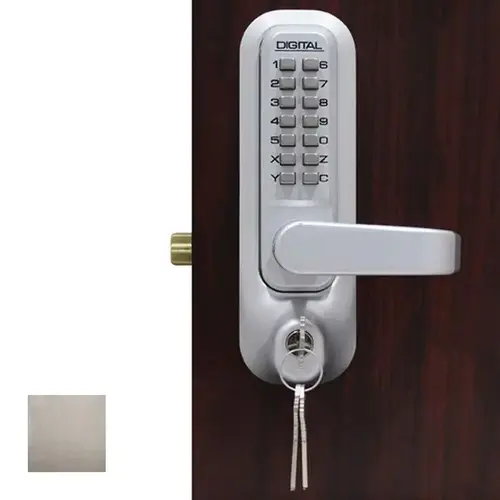 Lockey KOS-SN Add-On Key Override System Satin Nickel