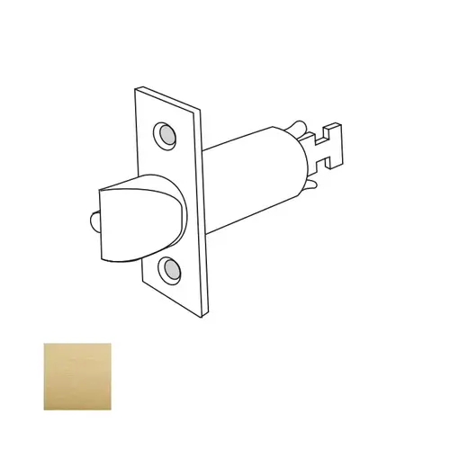 DORMA 17102-606 CL710 Springlatch 2-3/8" Backset, Satin Brass