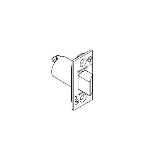 Schlage Lock 47273623613 ALX Series 2-3/8" Backset Restoring Dead Latch with 1-1/8" x 2-1/4" Square Corner Faceplate Oil Rubbed Bronze Finish