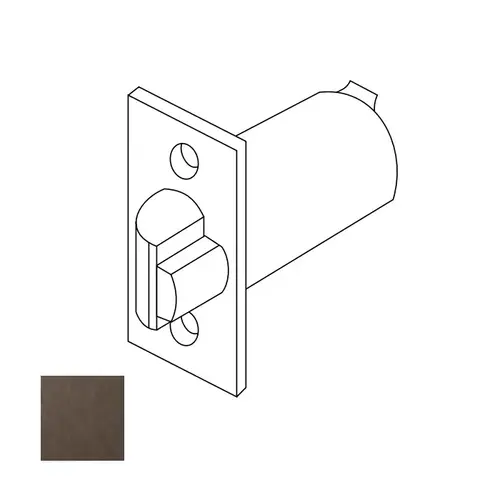 Yale Commercial 3380AN-613E 5300 series Deadlatching Latchbolt, Dark Oxidized Satin Bronze