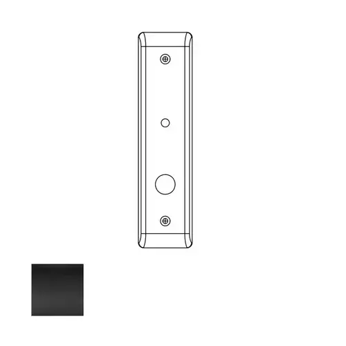 Yale Commercial CN87-211-722 8800 Mortise Inside Escutcheon, Thumbturn and Grip with Connecting Screws, Black Satin Bronze