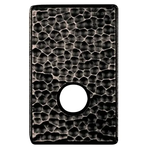 Baldwin 5142402 Estate Solid Brass Rosette Oil Rubbed Bronze Pair