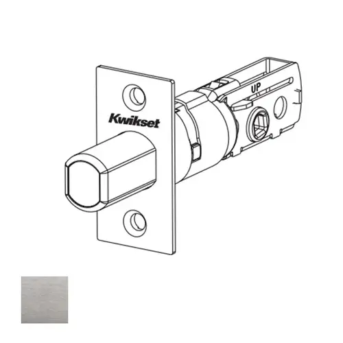 Kwikset 84513-26D Adjustable Deadbolt Latch UL 3 Hour Satin Chrome