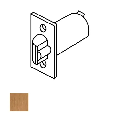 Sargent 10-2058 10 10 Line Square Corner Deadlocking Latch, Satin Bronze