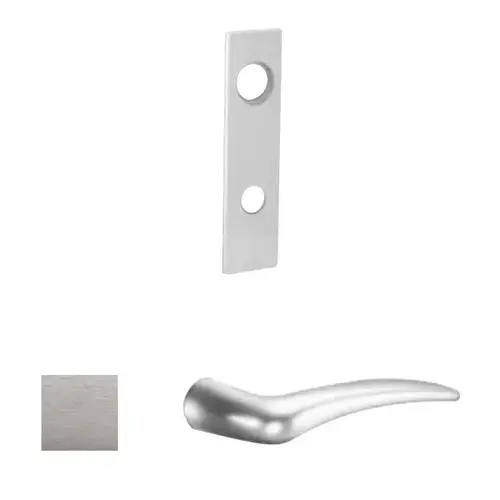 Sargent OS-8265-LW1A-26D-LH 8200 Series 8265 Outside Trim Lever and Escutcheon Satin Chrome
