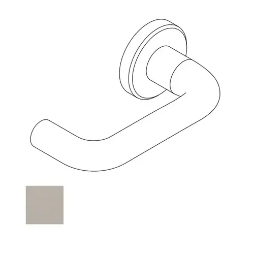 Schlage Commercial 09-402 03 630 L Series 03 Design Interior Lever with Screw Pack, Mounting Plate, and Wrench Satin Stainless Steel Finish