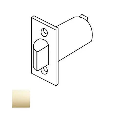 Yale Commercial 693-605 5400LN Series Latchbolt, Bright Polished Brass