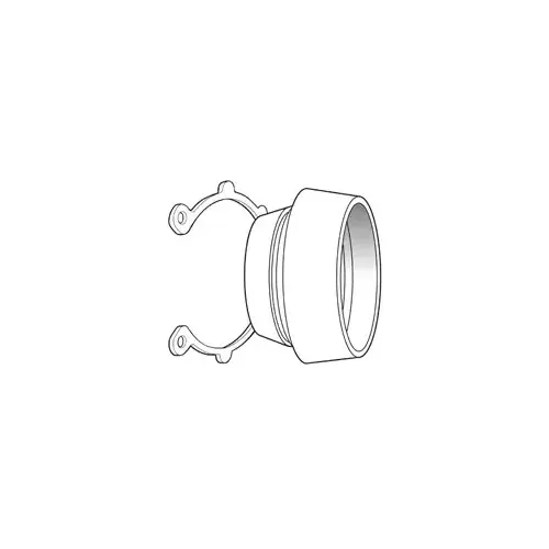Adams Rite MS4043-01-130 1/4" Cylinder Guard Aluminum Finish