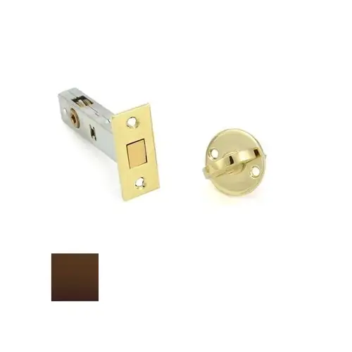 Baldwin 0413102 Estate Privacy Mortise Bolt Oil Rubbed Bronze