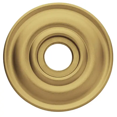 Baldwin 5048060 Estate Solid Brass Rosette Pair