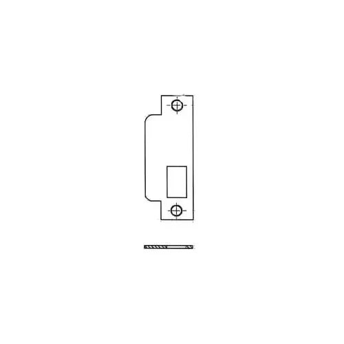 Baldwin 6341003L Estate Mortise Lock ASA Strike Polished Brass