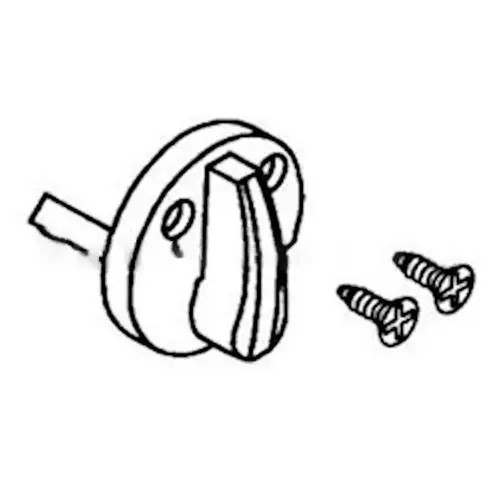 Corbin Russwin 519F10 605 ML2000 Thumbturn Lever Packet, 1-3/4" Door, Bright Polished Brass