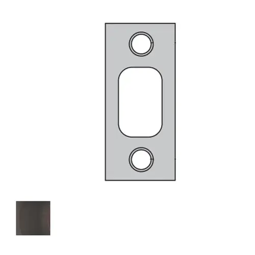 Kwikset 85072-11P Deadbolt Strike-Square Corner Venetian Bronze