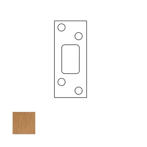 Sargent 488-10 480 Deadlock Series Strike Satin Bronze
