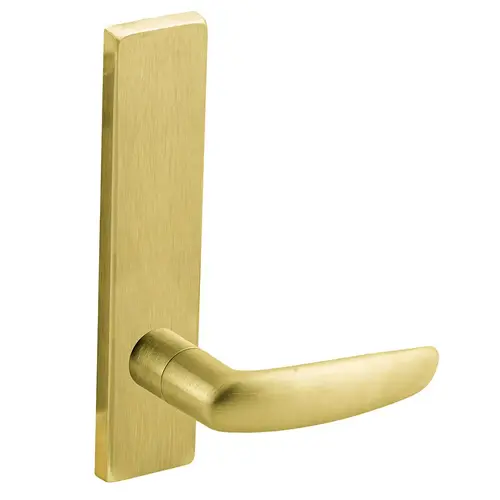 Schlage Commercial 09-446 07L 606 Trim Set with 07 Lever L Escutcheon for a L9010 Satin Brass Finish